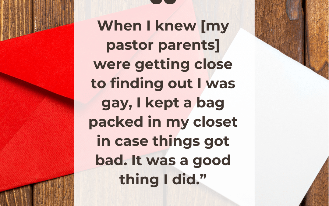 Pastors, This is What Your Gay Kids Tell Me