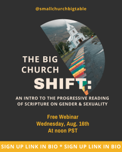 reading the bible as LGBTQ+ affirming introduction webinar